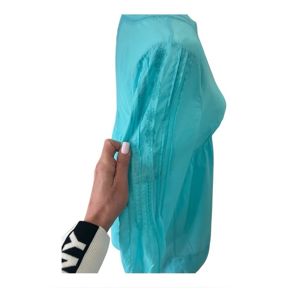 Lilly Pulitzer Babydoll Dress / Swim 
Cover Up - Blue Aqua - Size S - Picture 5 of 12